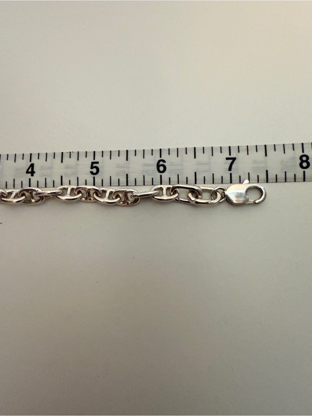 Sterling Silver Mariner Link Bracelet - Picture 10 of 11